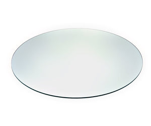 Audio-Visual Direct Tempered Glass Table Top with Rounded Edge