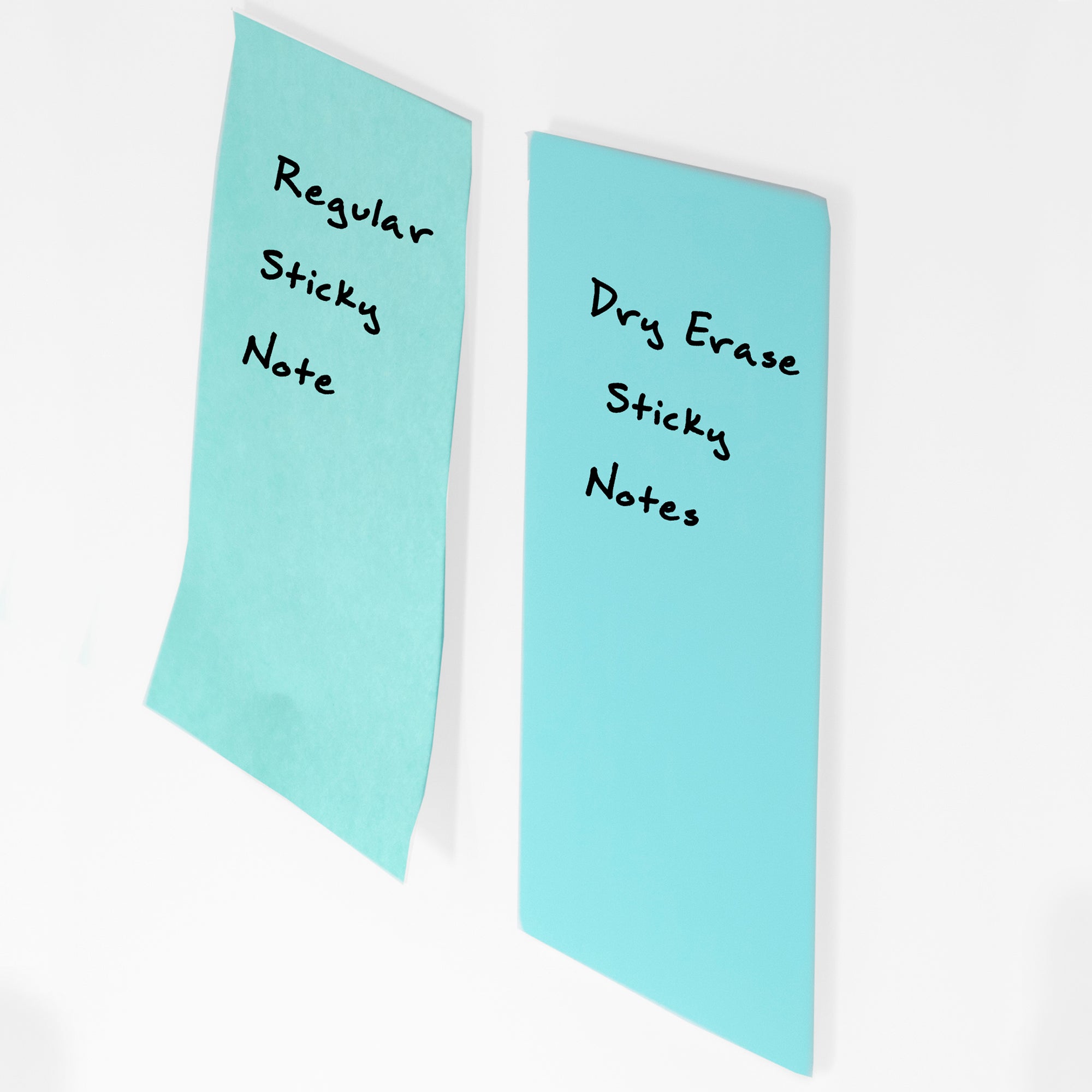 Colored Reusable Dry-Erase Sticky Pads for any non-textured surface. 3" x 3"
