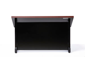 Audio-Visual Direct Tabletop Lectern for online zoom presentations.