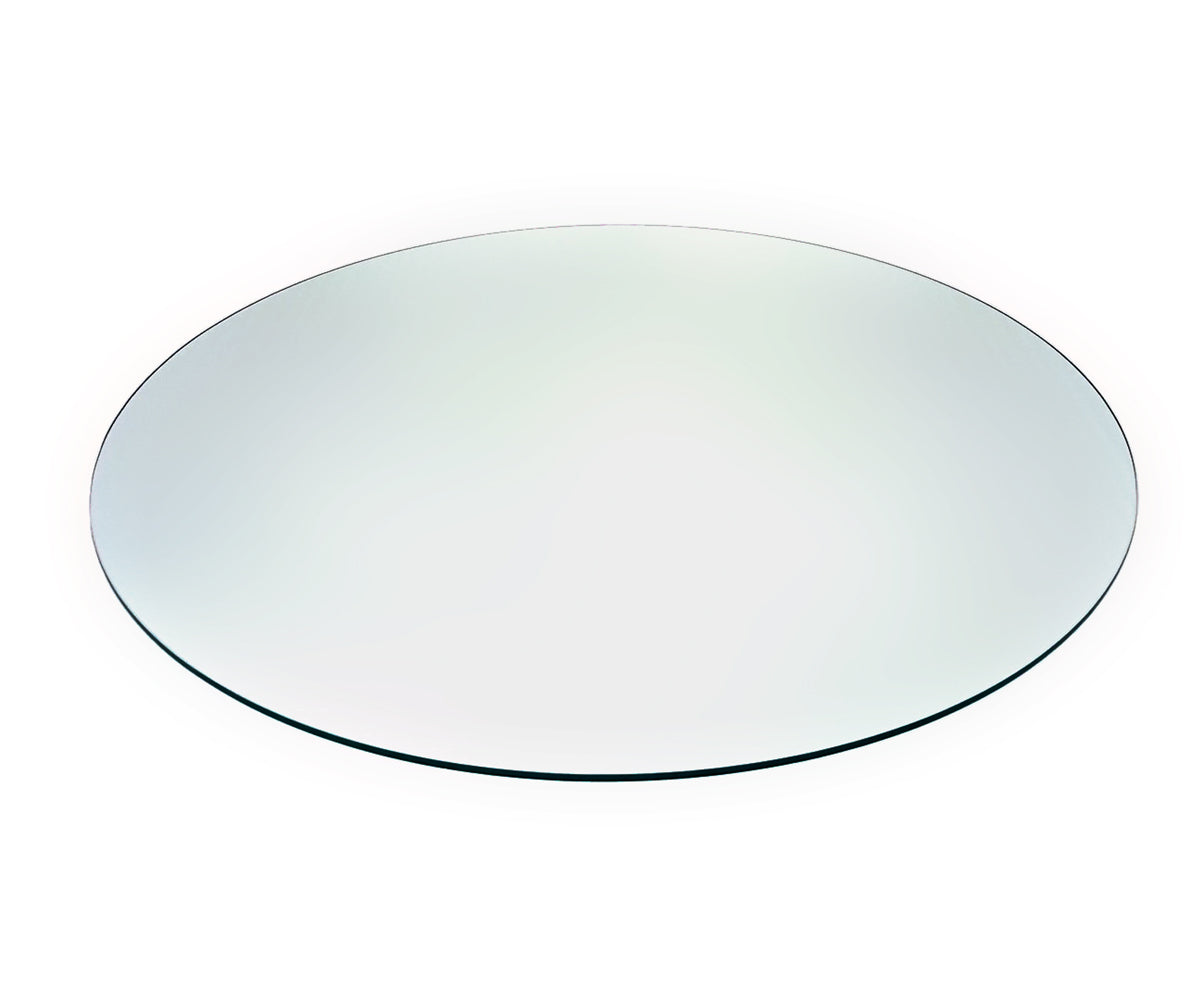 Audio-Visual Direct Tempered Glass Table Top with Rounded Edge