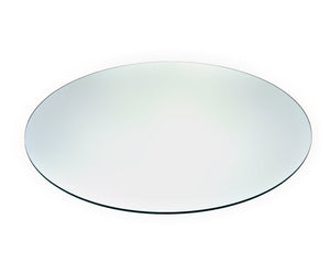 Audio-Visual Direct Tempered Glass Table Top with Rounded Edge