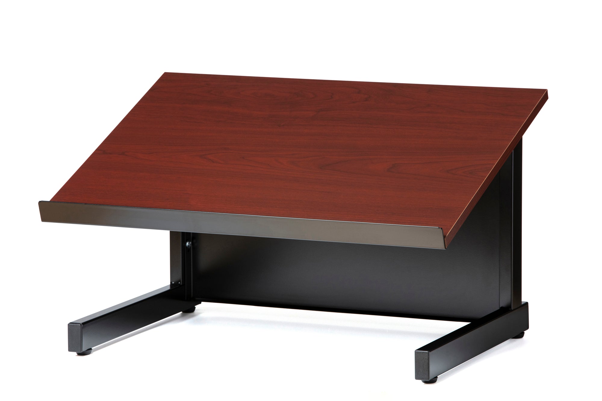 Audio-Visual Direct Tabletop Lectern for online zoom presentations.