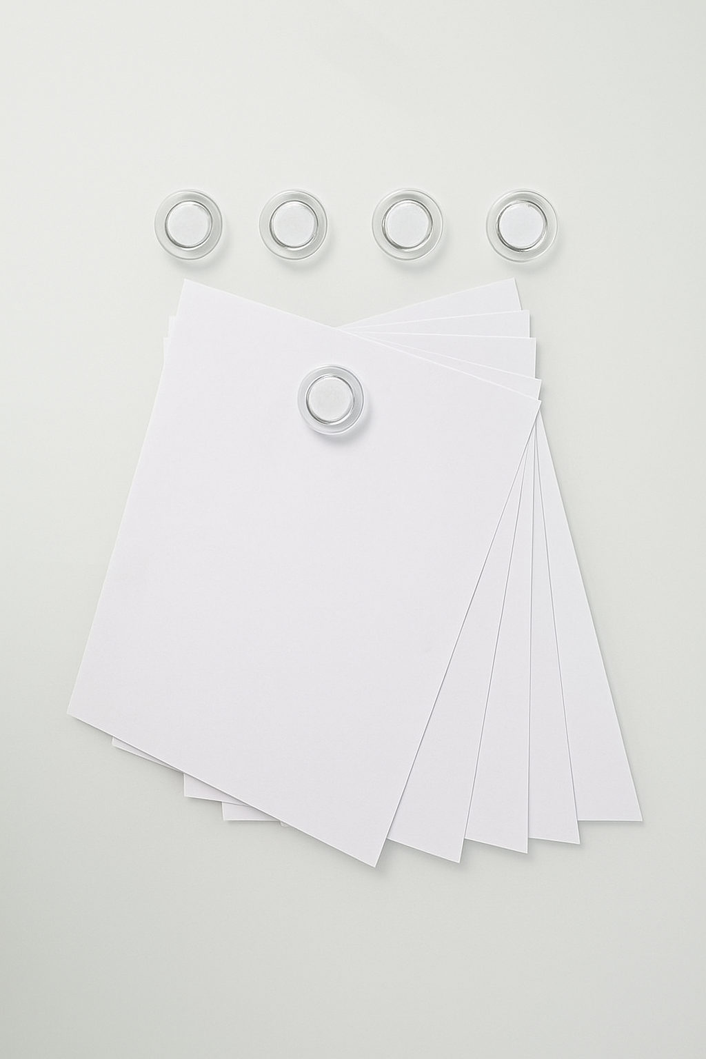 Set of 5 Neodymium Magnets For Glass Boards