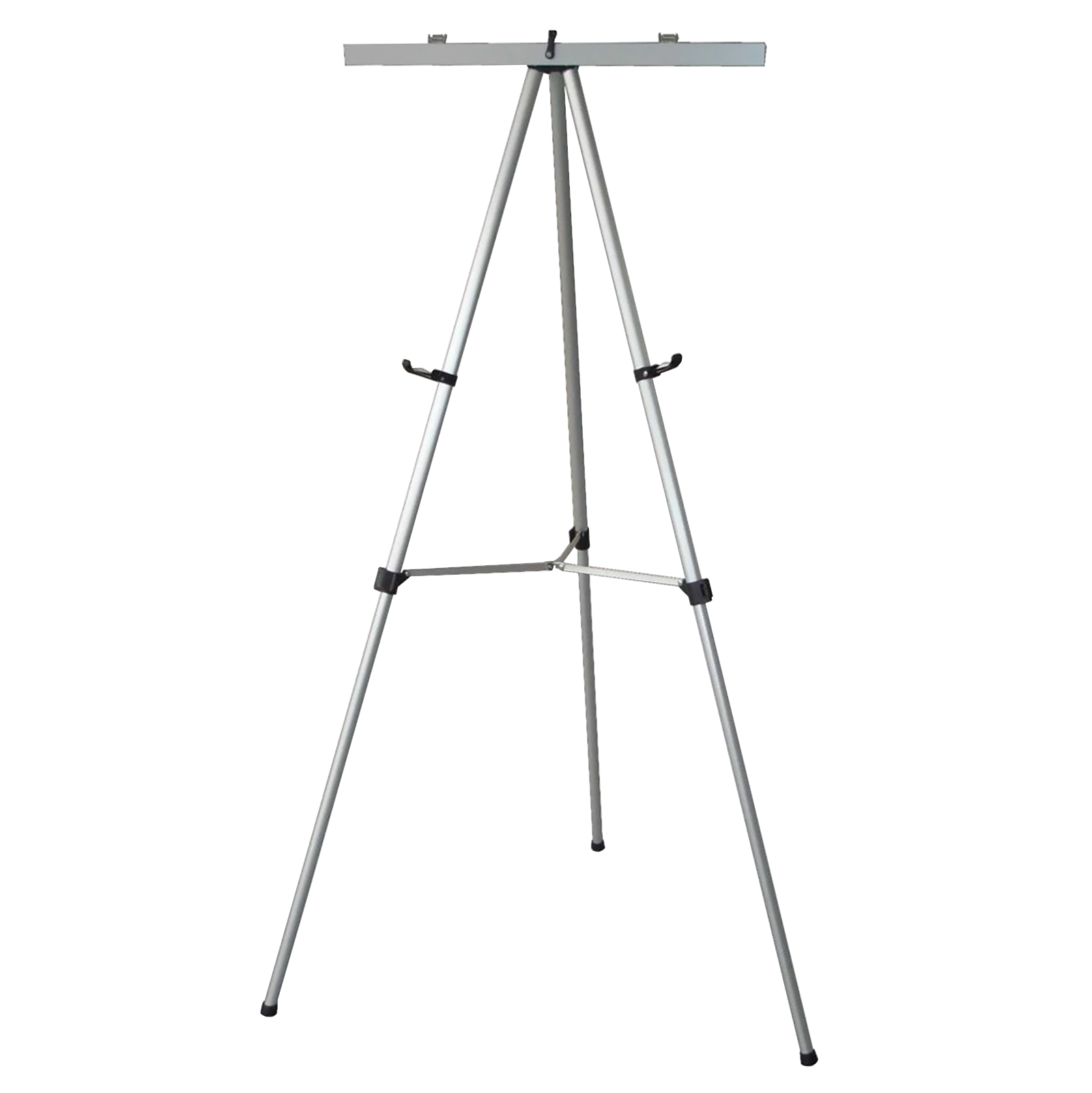 Audio-visual direct. Silver flipchart presentation easel for writing pads , pictures, displays and more. 