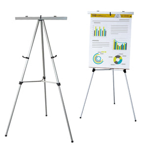 Audio-Visual Direct Flip Chart easel holding a 3m pad for a business meeting. 