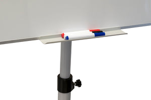 Heavy-Duty Mobile Magnetic Dry-Erase Flipchart Easel