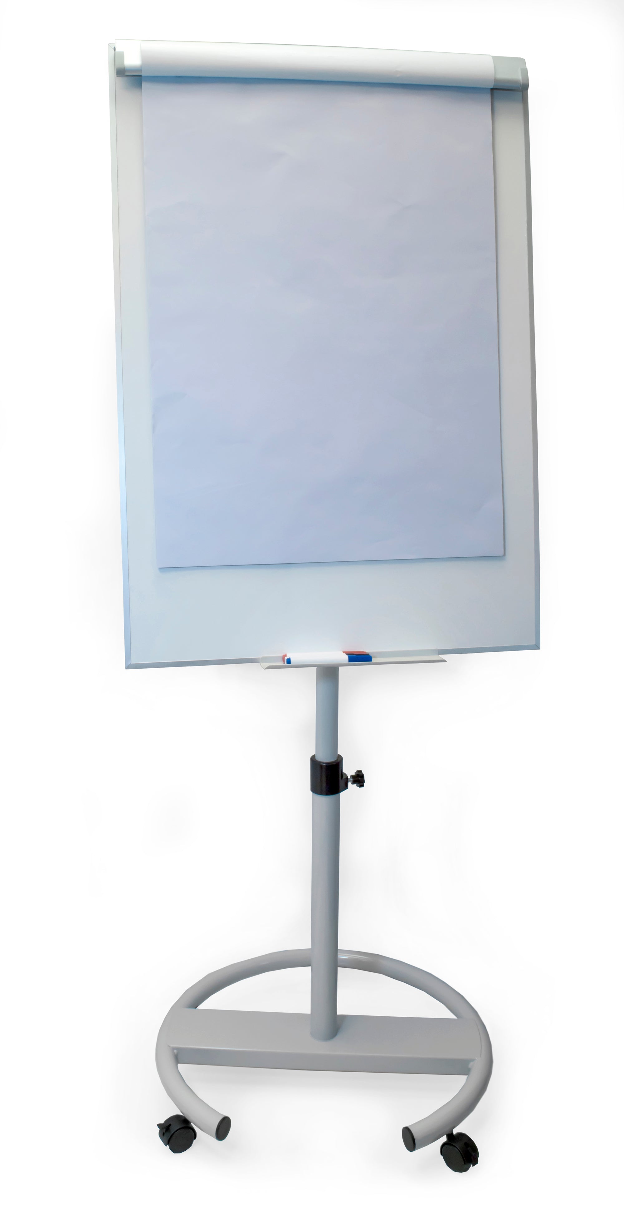 Heavy-Duty Mobile Magnetic Dry-Erase Flipchart Easel - Audio