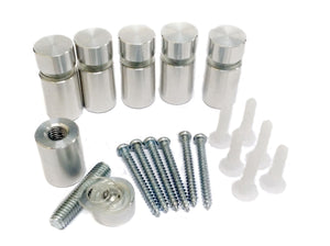 Standard Glass Board Mounting Kit Wit Hardware for Audio-Visual Direct Glass Boards. 