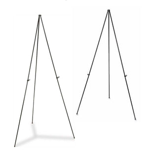 Audio-Visual Direct Lightweight Simple Instant Easel, Black