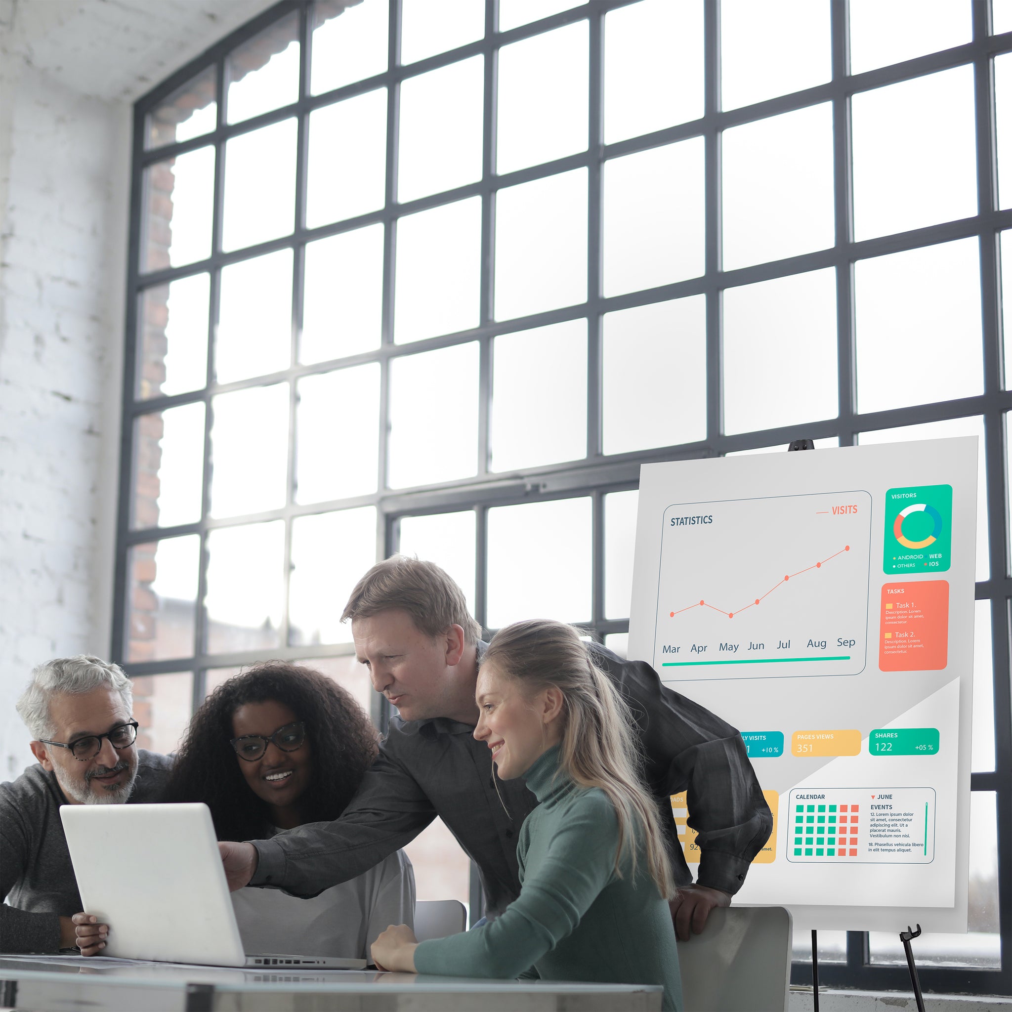 Audio Visual Direct® | Lightweight Simple Instant Easel, Black - Audio ...