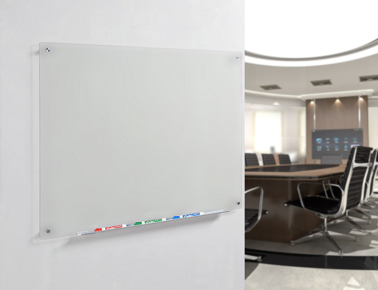 Quartet Infinity® Glass Dry-Erase Boards, White Surface, Glass Boards