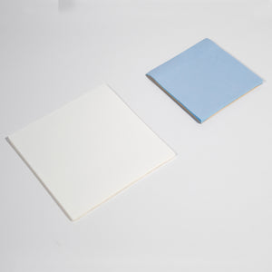 Reusable Dry-Erase Sticky Pads for any non-textured surface. 4" x 4"
