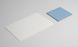 Reusable Dry-Erase Sticky Pads for any non-textured surface. 4" x 6"