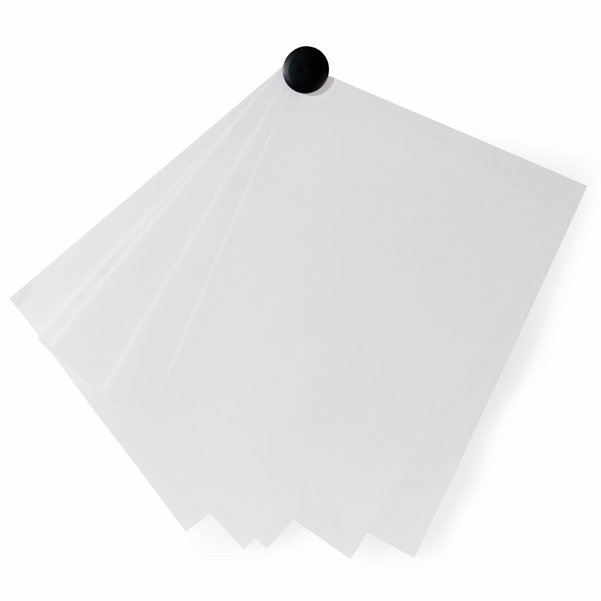 High Powered Magnets for Glass Dry-Erase Boards, Set of 5 Black. 