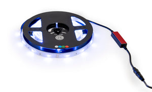 Audio-Visual Direct Glass Dry-Erase Board Mobile Stand - Light Up Board.