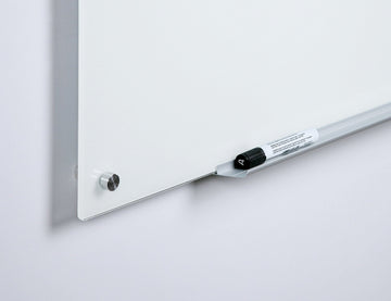 Audio-Visual Direct®  Premium Ultra White Magnetic Glass Board Set