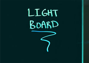 Ultra Clear Glass Dry-Erase Board With Aluminum Marker Tray.