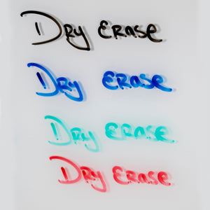 Dry Erase Marker on Glass Board Ink Color Black, Blue, Green, Red