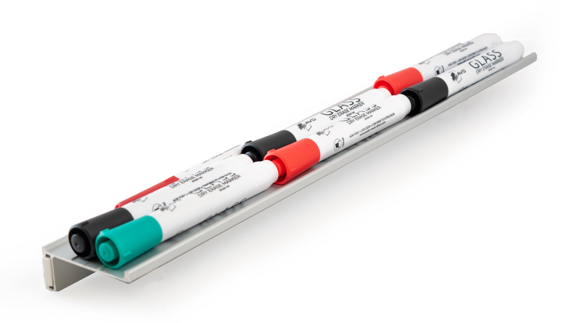 AudioVisual Direct Marker Tray For Glass DryErase Boards