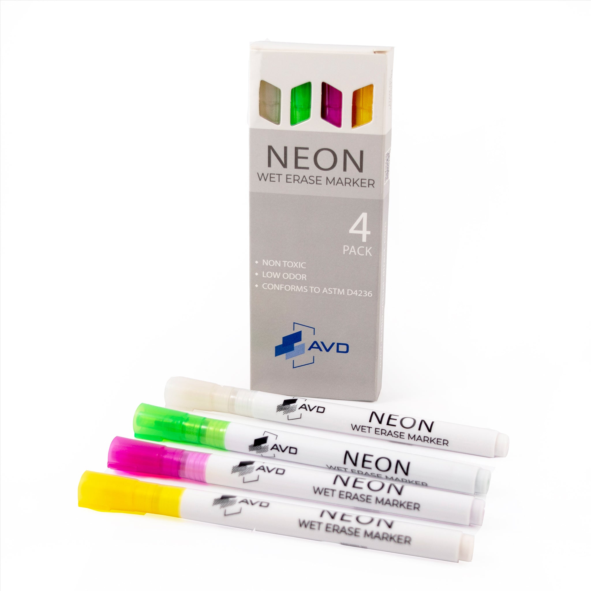 Quartet Neon Dry Erase Paint Markers, 4-Pack – Revolution Lightboards