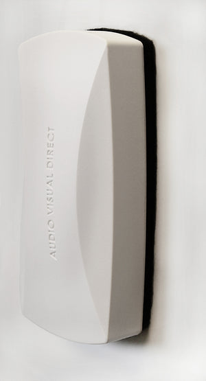 White Magnetic Erasers for Glass Dry Erase Boards. Neodymium magnets for a secure hold. Replaceable felt backing .