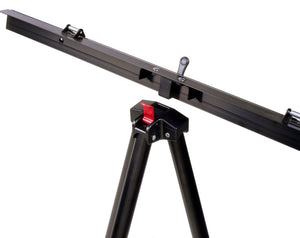 Lightweight Aluminum Flip-Chart Presentation Easel. Easel pad holder with locking mechanism 